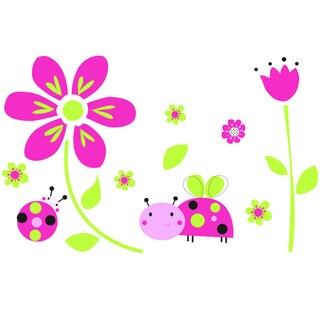 Belle Lil Lady Bug Wall Decals