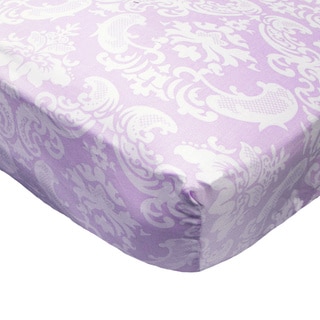 Petit Tresor Papillon Fitted Crib Sheet