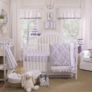 Petit Tresor Papillon 4-piece Crib Bedding Set