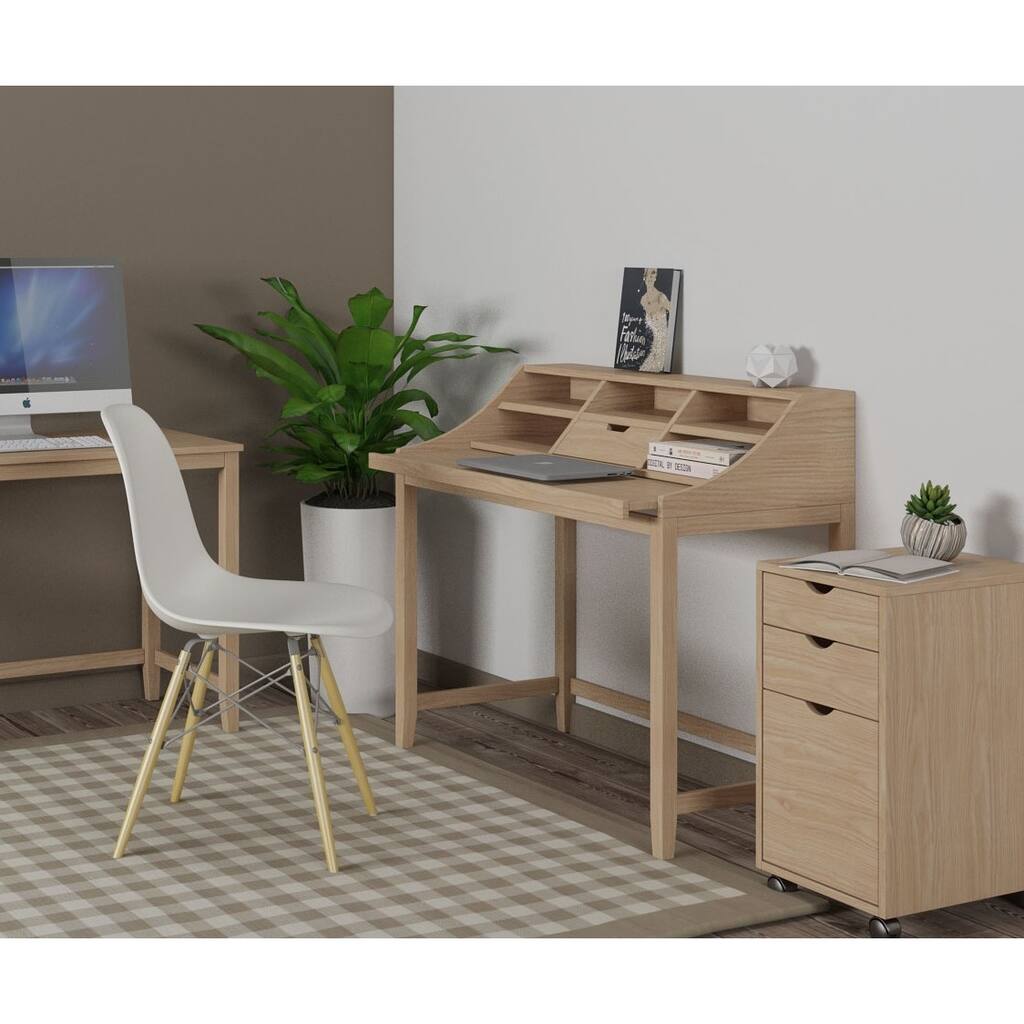 Milas Ash Secretary Desk