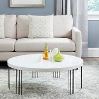 Buy White Round Coffee Tables Online At Overstock Our Best Living Room Furniture Deals