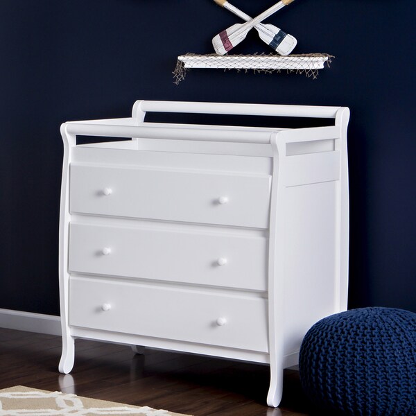 Dream On Me Liberty Collection 3 Drawer Changing Table Natural