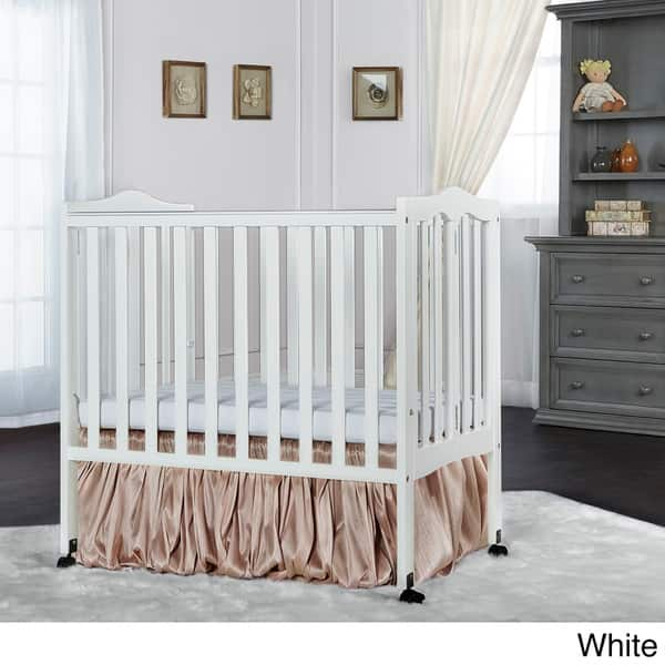 slide 2 of 6, Dream on Me 2-in-1 Lightweight, Folding Portable Crib