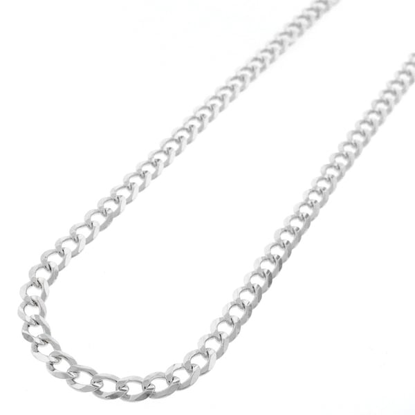 Sterling Silver Italian 5mm Cuban Curb Link ITProlux Solid 925 Necklace Chain 16" - 30"