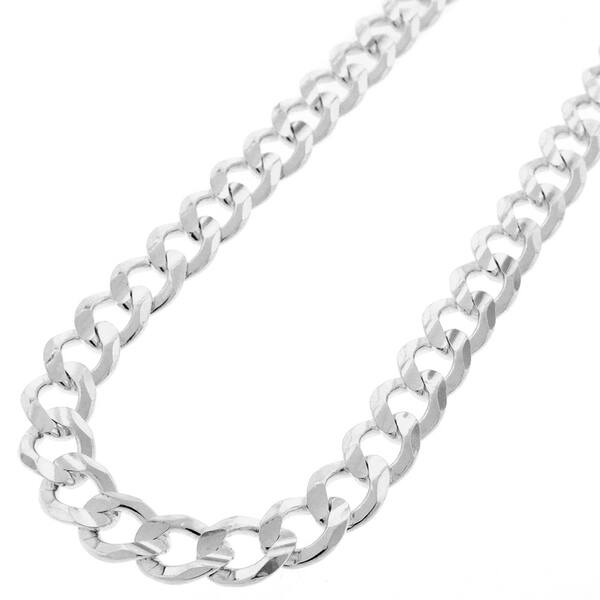 NEW SOLID 925 STERLING SILVER CUBAN LINK CHAIN NECKLACE FOR MEN/WOMEN'S NEW SOLID 925 STERLING SILVER CUBAN LINK CHAIN NECKLACE FOR MEN/WOMEN'S