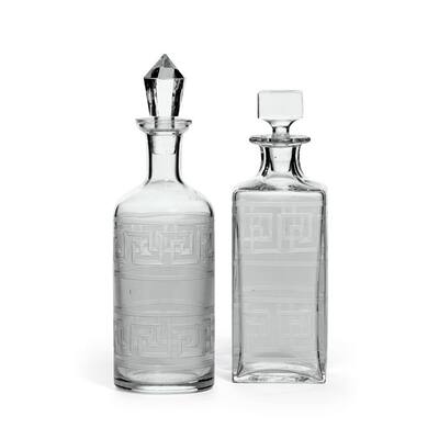 Handcrafted Birchy Decanters (Set of 2)
