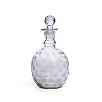 Handcrafted Dotted Decanter