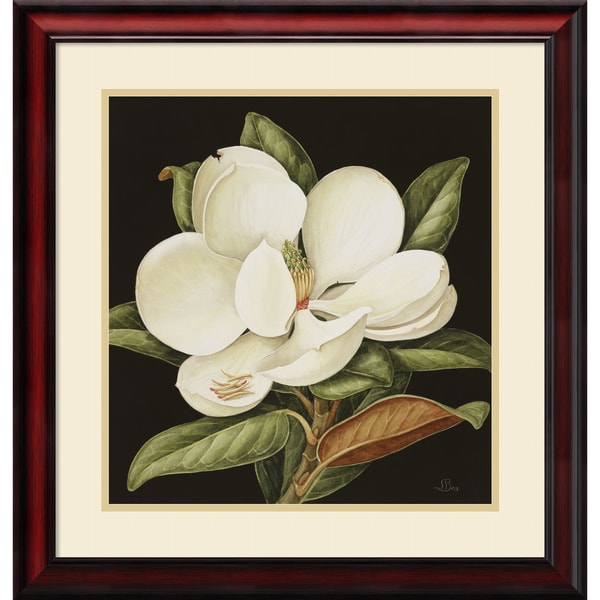 Framed Art Print 'Magnolia Grandiflora, 2003' by Jenny Barron 24 x 25-inch