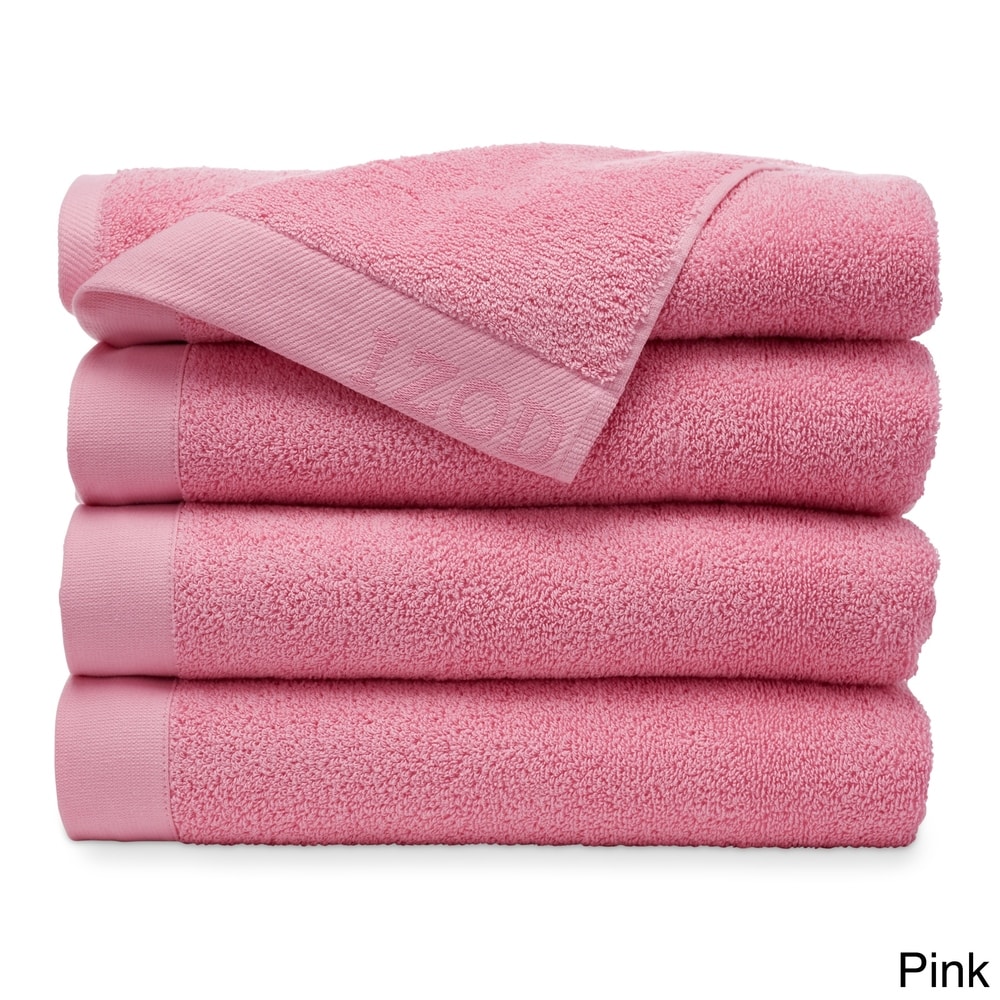 Vintage Frontgate Classic Towel Collection Bath Sheet Sculpted 66”x34” Pale  Pink