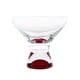 preview thumbnail 1 of 2, Samba Martini Red Dessert Glass Set/6 11oz Samba Martini Red Dessert Glass Set/6 11oz