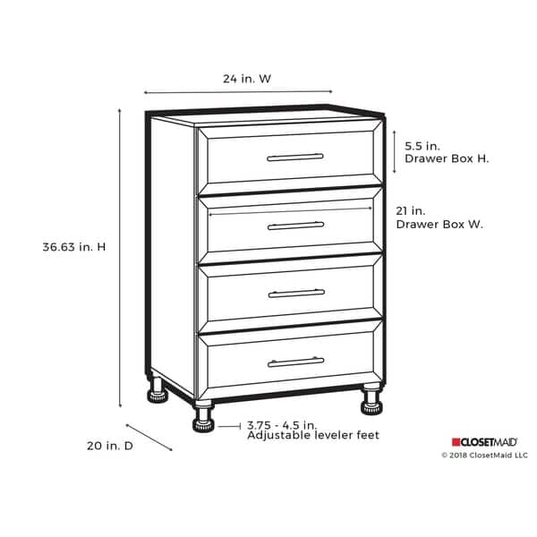 ClosetMaid ProGarage Heavy Duty Plastic Tubs & Totes