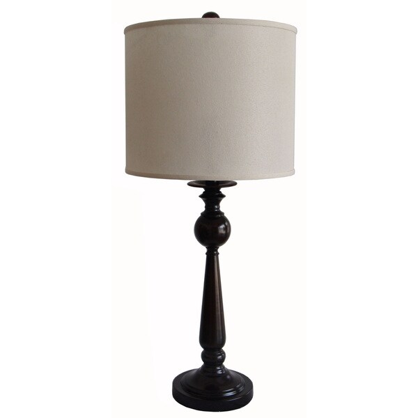30-inch Metal Table Lamp in Black