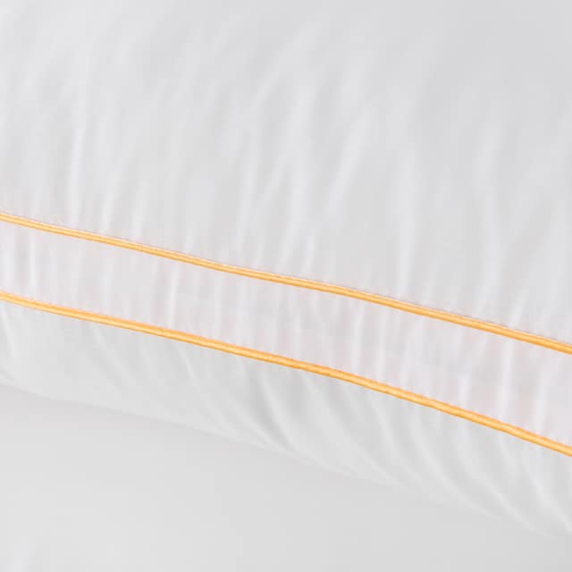 Swiss Lux Medium Density Gusseted Pillows (Set of 2)