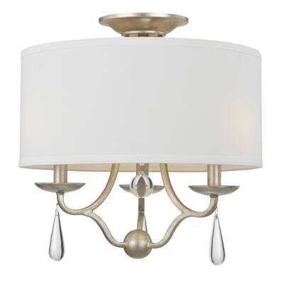 Wrought Iron Linen Ceiling Lights Shop Our Best Lighting