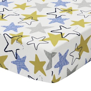 The Peanut Shell Stargazer Fitted Sheet