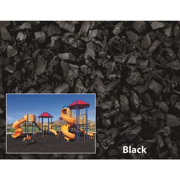 76.9 cu. ft. Blue Rubber Mulch 76.9 cu. ft. Blue Rubber Mulch