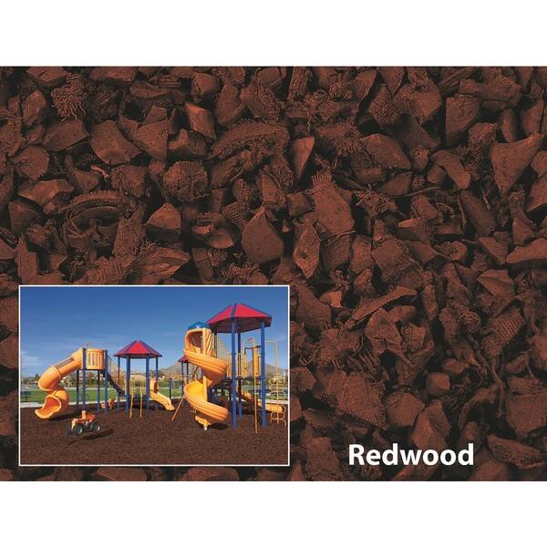 76.9 cu. ft. Cedar Red Rubber Mulch