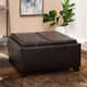 Mansfield Tray-top Storage Ottoman by Christopher Knight Home