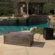 Anchorage Outdoor 56-inch Rectangular Liquid Propane Fire Table with Lava Rock by Christopher Knight Home - N/A - Thumbnail 2