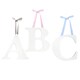 preview thumbnail 3 of 1, Little Haven White Hanging Wall Letter Q