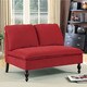 preview thumbnail 7 of 14, Furniture of America Tave Contemporary Fabric Padded Loveseat Bench