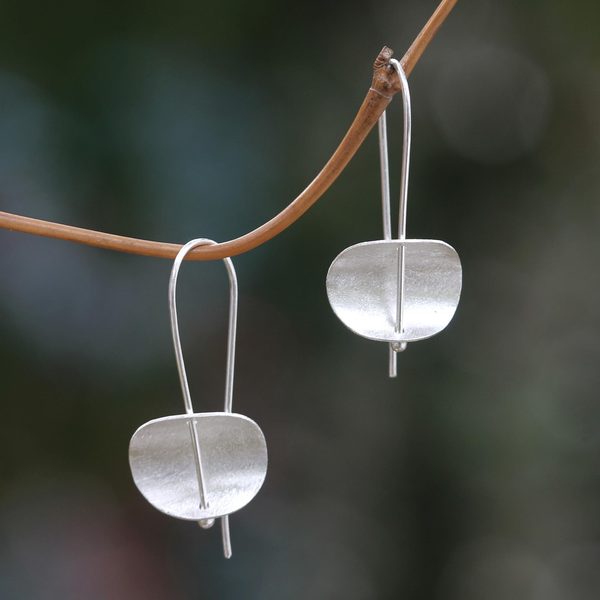 Handmade Sterling Silver Urban Minimalism  Earrings 