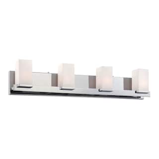 Elk Home Sleek Chrome Glass 30 Inch Wide Vanity Light