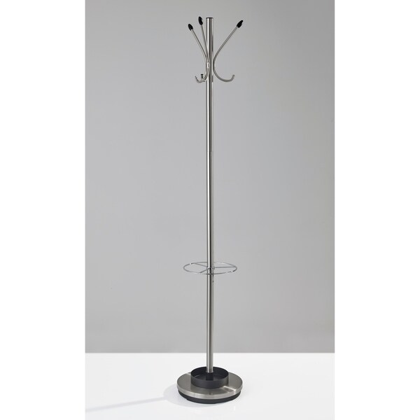 coat rack with umbrella stand