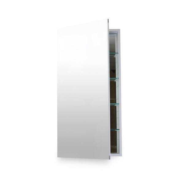 Shop Flawless 20x30 Medicine Cabinet With Blum Soft Close Door Hinges Mirror Aluminum Overstock 11416586