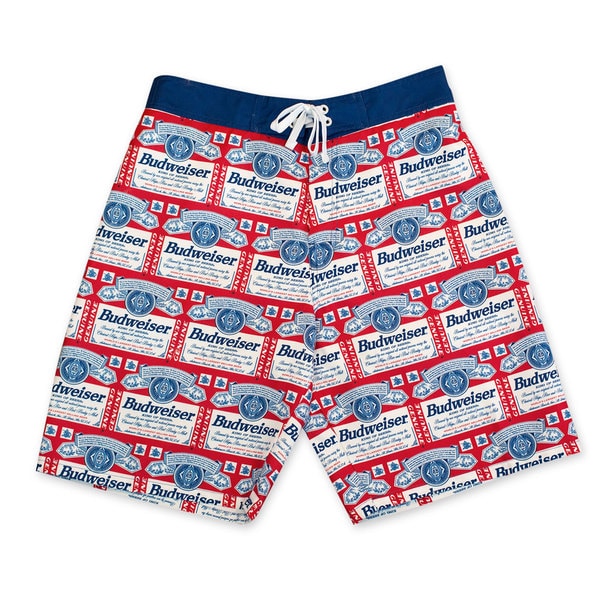 men's budweiser swim trunks