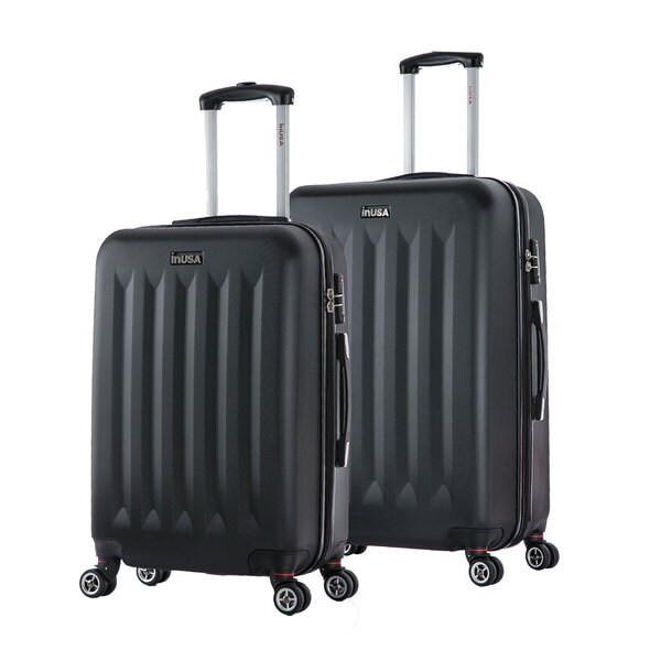 2 large suitcase set