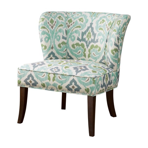 printed accent chair
