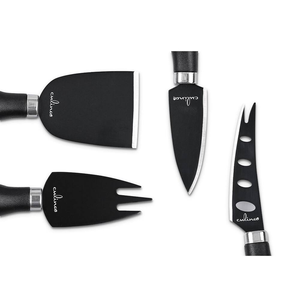 Culina Stainless Steel Non-stick Cheese Knife Set (Set of 4)
