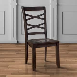 slide 1 of 1, Copper Grove Bedgebury X-back Dining Chairs (Set of 2)