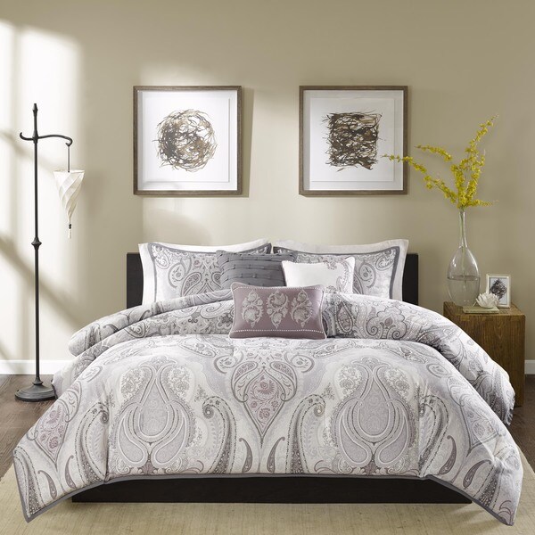 Madison Park Morena Cotton Duvet Cover 6 Piece Set