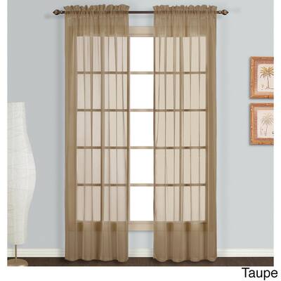 Buy Brown 95 Inches Sheer Curtains Online At Overstock Our Best