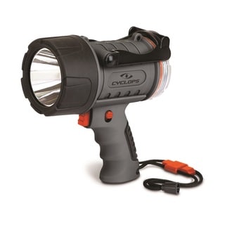 Cyclops 300 Lumen Rechargeable Water Proof Spotlight Grey - Bed Bath ...