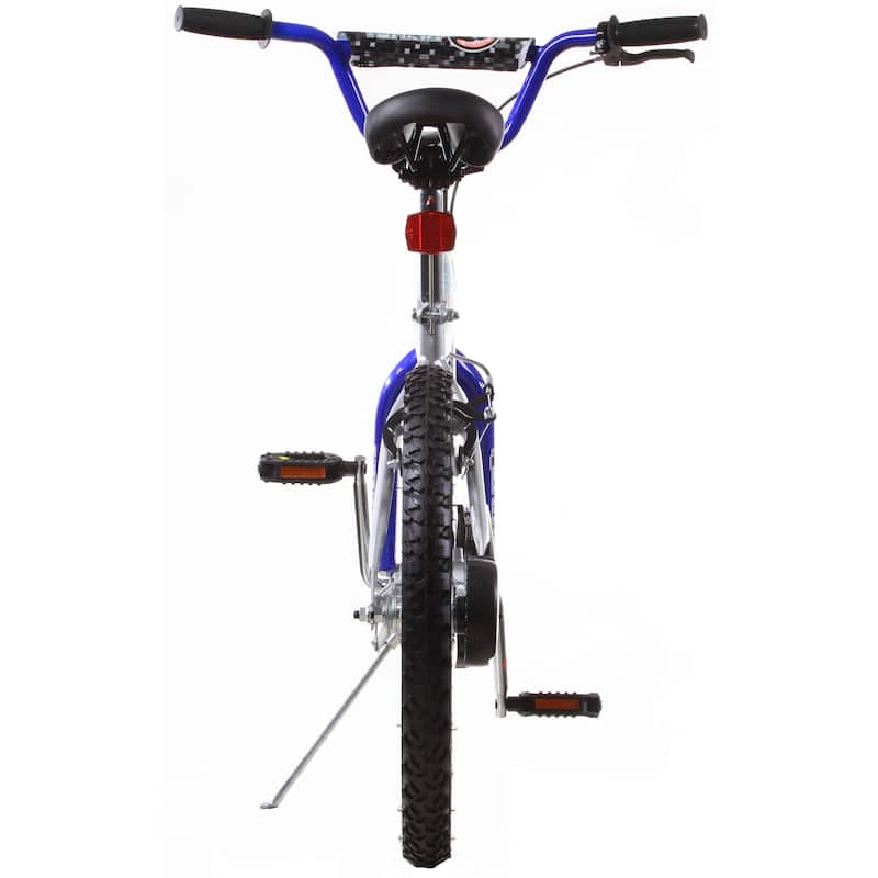 Tomcat Boys Silver and Black BMX Bike with 20-inch Wheels