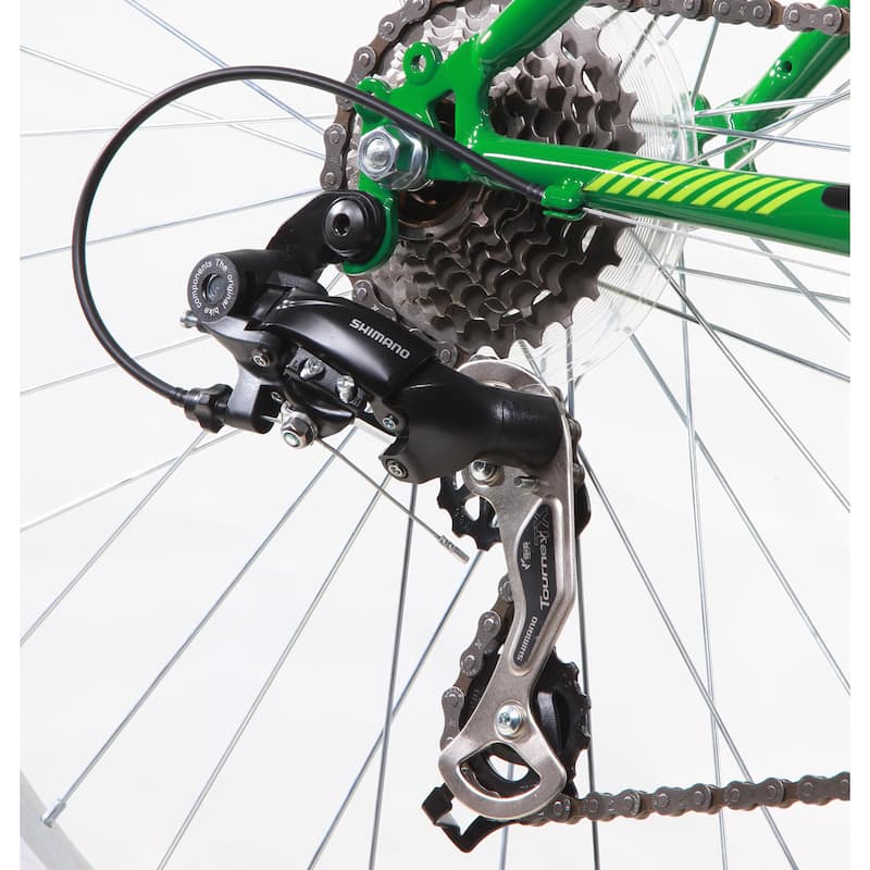 Trail 21-speed Green Suspension Women's Mountain Bike