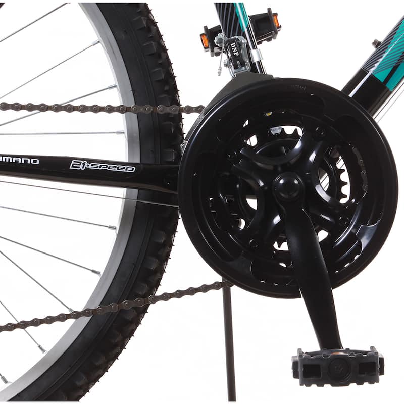Trail 21-speed Black Suspension Men's Mountain Bike