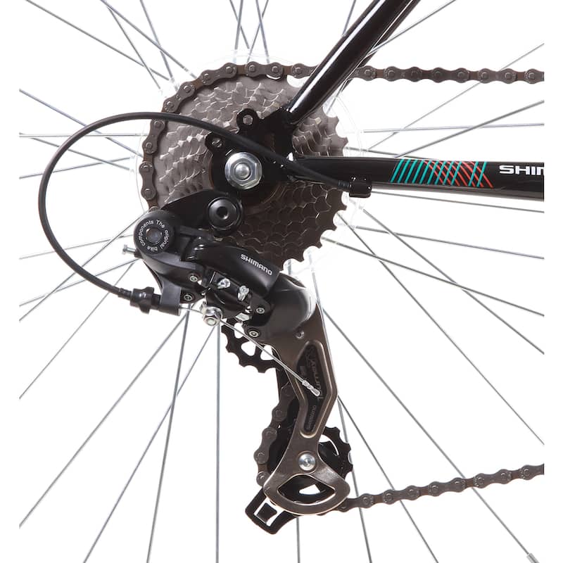 Trail 21-speed Black Suspension Men's Mountain Bike