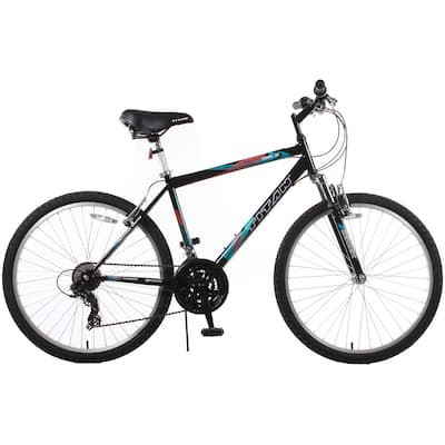 Trail 21-speed Black Suspension Men's Mountain Bike