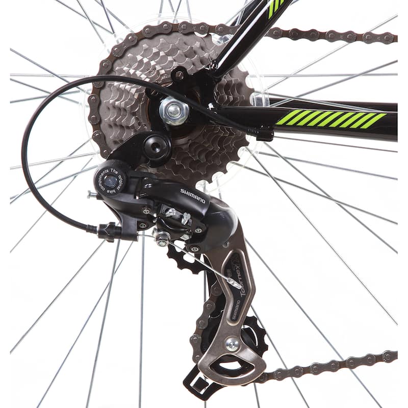 Trail 21-speed Green/ Black Suspension Men's Mountain Bike