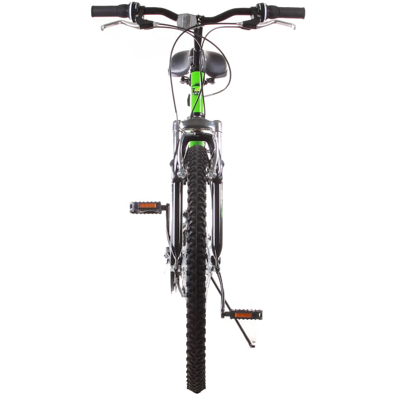 Trail 21-speed Green/ Black Suspension Men's Mountain Bike