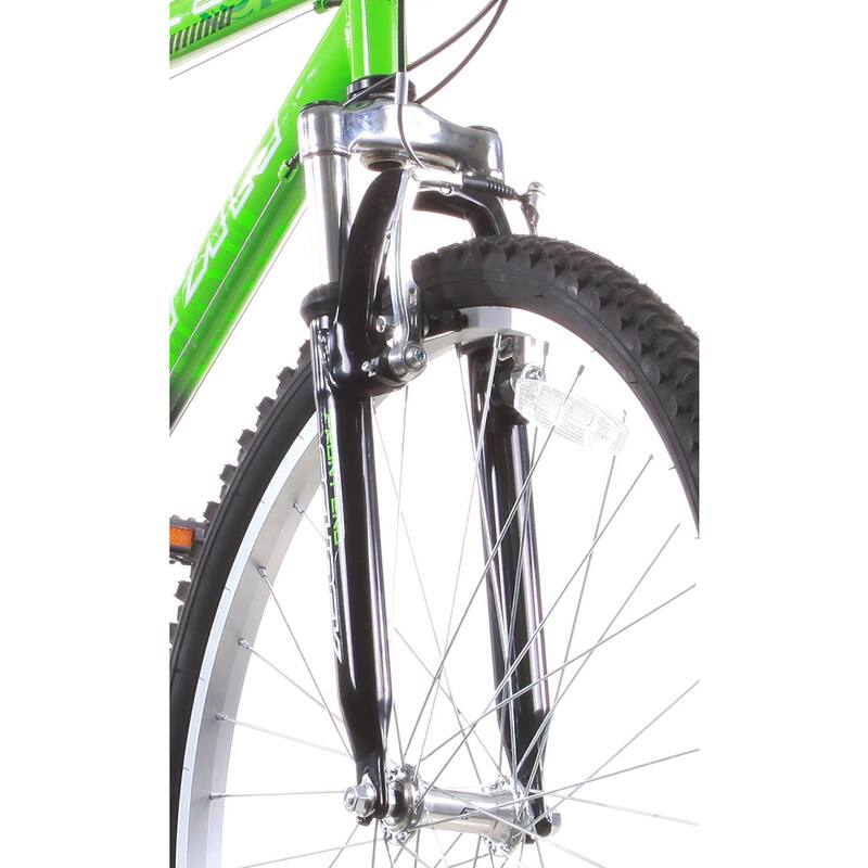 Trail 21-speed Green/ Black Suspension Men's Mountain Bike