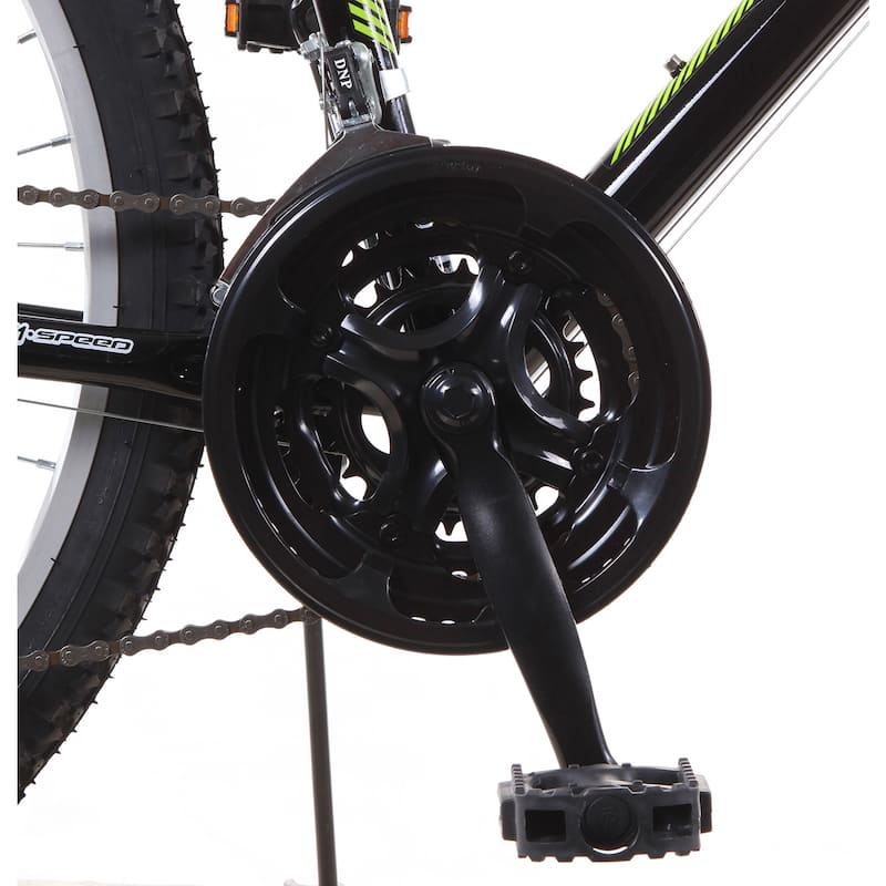 Trail 21-speed Green/ Black Suspension Men's Mountain Bike