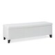 preview thumbnail 6 of 44, Lucinda Faux Leather Storage Bench by Christopher Knight Home - 51.25" L x 17.50" W x 16.25" H