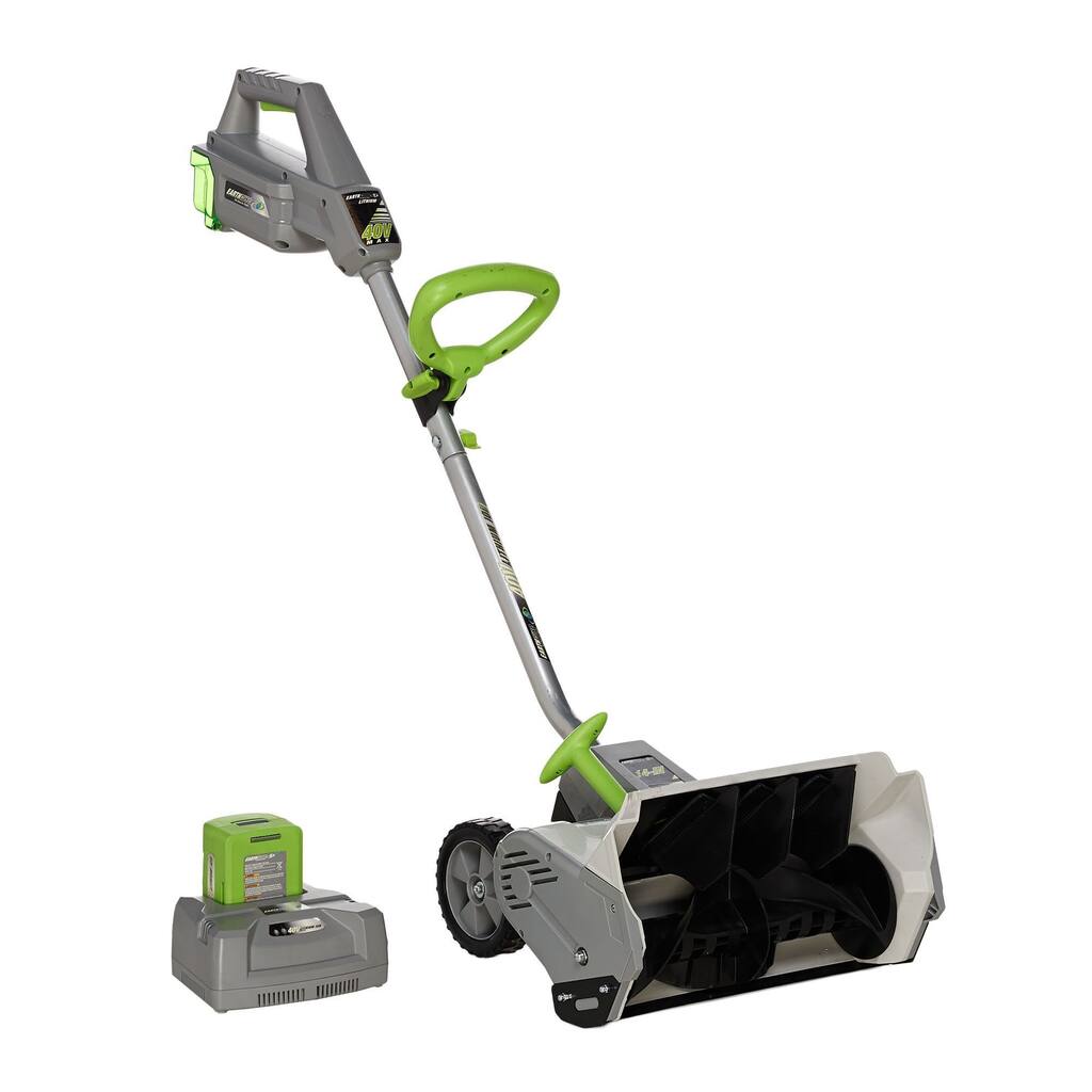 Earthwise Snow Shovel Snow Blower 14 Inch - 40 Volt Battery Operated