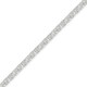 preview thumbnail 3 of 24, Sterling Silver 1ct TDW Rose-cut Diamond Tennis Bracelet (I-J, I3)