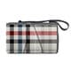preview thumbnail 3 of 3, Picnic Time Carnaby Street Plaid with Grey Flap XL Blanket Tote